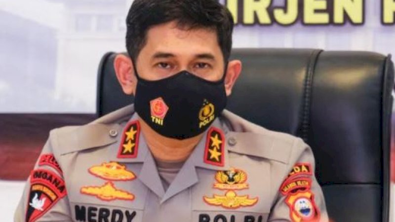 Kepala Kepolisian Daerah (Kapolda) Sulawesi Selatan, Irjen Pol Merdisyam.