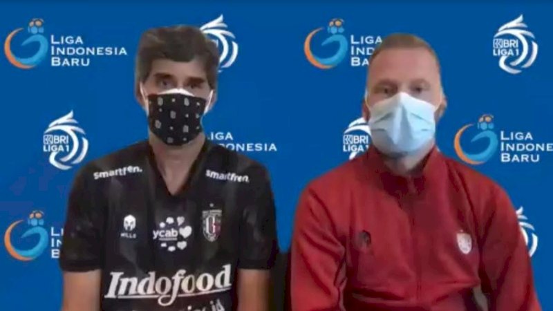 Akui PSM Makassar Tim Kuat, Pelatih Bali United Minta Anak Asuhnya Kerja Keras