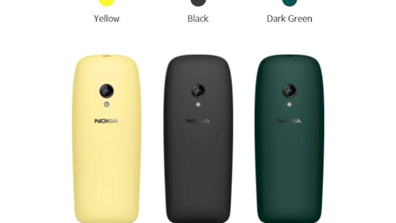 Nokia Rilis Ulang Telepon Klasik 6310, Dilengkapi Radio FM Nirkabel dan Pertahankan Game Ular