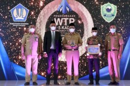 Lima Tahun Berturut-turut Pemkab Barru Terima Opini WTP