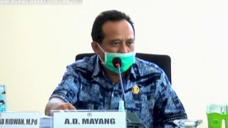 Ketua Komisi IV DPRD Wajo, AD Mayang