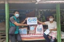 Lewat YBM, UPDK Bakaru Salurkan Bantuan ke Warga Terdampak Pandemi