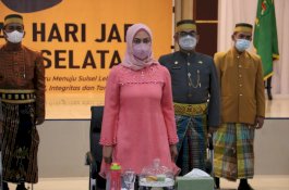 HUT ke-352 Sulsel, Bupati Luwu Utara Doakan Sulsel Semakin Maju