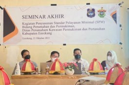 Komitmen Tingkatkan Kualitas Layanan Publik, Disperkimtan Enrekang Gandeng LPPM Unhas