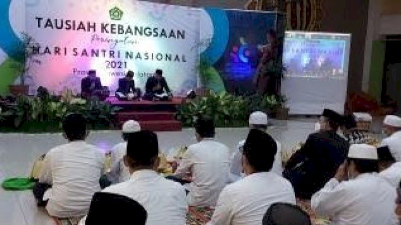 Peringati Hari Santri, Kakanwil Kemenag Sulsel: Indonesia Masih Utuh karena Ada Pesantren