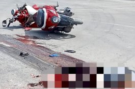 Kepala Remuk, Penumpang Motor Tewas Terlindas Truk di Jalan Poros Tallasa City Makassar