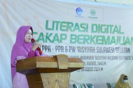 Sosialisasi Literasi Digital, PW 'Aisyiyah Sulsel Ajak Masyarakat Cerdas Bermedia Sosial