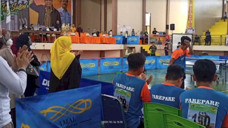 Erna Rasyid Taufan Bakar Semangat Atlet Parepare hingga Lolos Sebagai Jawara
