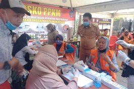 Tekan Penyebaran Covid 19, Kecamatan Bontoala Gelar Swab Antigen ke Satgas Kebersihan