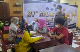 Vaksinasi COVID-19 31 Tahun Akabri 1990 Mengabdi, Sasar Warga Lanjut Usia