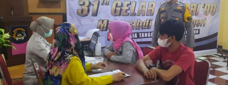 Vaksinasi COVID-19 31 Tahun Akabri 1990 Mengabdi, Sasar Warga Lanjut Usia