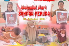 Kreatif, Siswa SDN 1 Enrekang Peringati HSP 2021