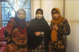 Erna Rasyid Taufan Perkuat Hubungan BKMT Parepare dengan AMTI Sulsel