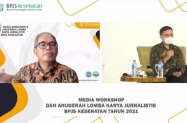 Ratusan Jurnalis Se-Indonesia Ikut Workshop dan Penganugerahan Lomba Karya Jurnalistik BPJS Kesehatan 2021