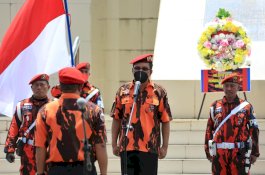 Irup HUT Ke -62 Pemuda Pancasila, Danny Serukan Jaga Konsistensi dan Kekompakan