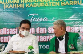 Buka Musda Pertama KAHMI Barru, Bupati Suardi Saleh Sebut Ini Sejarah