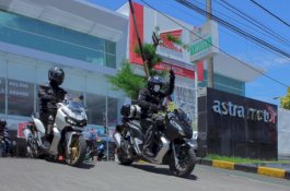 Uji Ketangguhan ADV150, ASMO Ajak Komunitas Turing