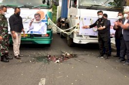 Perkuat Hilirisasi, Mentan Lepas Ekspor Olahan Singkong dan Kopi ke Mesir dan Korsel