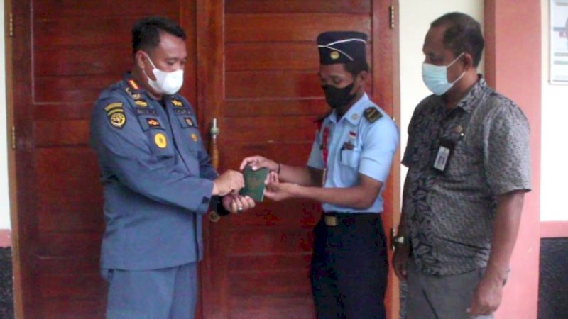 Peluncuran digelar sederhana di UPT SMK Negeri 7 Pinrang, Desa Ujung Lero, Kecamatan Suppa, Kabupaten Pinrang, Kamis (4/11/2021).