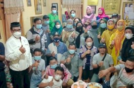 Begini Momen Kebersamaan Pokmas dan Warga Tamamaung Sambut Perayaan Maulid