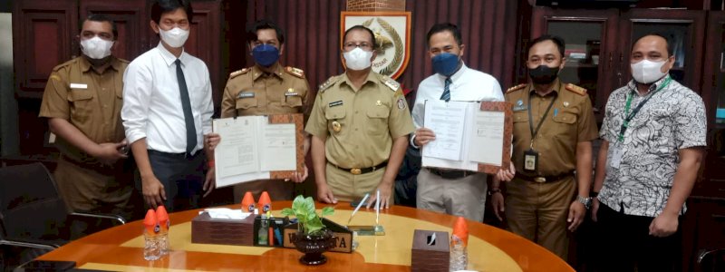 Mudahkan Pembayaran PBB melalui Start Up, Bapenda Makassar Bersama Bank Sulselbar Teken MOU