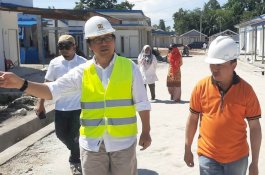 Huntap di Kelurahan Bone Tua Luwu Utara Dilengkapi Prasarana, Sarana dan Utilitas Umum