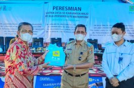 Bupati Wajo Resmikan Jaringan Listrik Baru, untuk 10 Desa di 7 Kecamatan