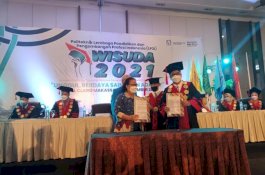 Dihadiri Moeldoko, 269 Mahasiswa Politeknik LP3i Makassar Diwisuda di Hari Pahlawan