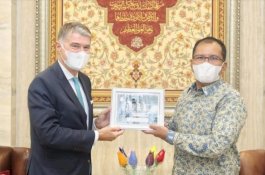 Dubes Kroasia Bertamu ke Rumah Pribadi Danny Pomanto, Ternyata Bahas Ini