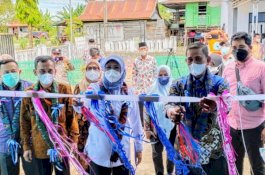 Peresmian Sarana Air Siap Minum di Ujungnge, Bupati Wajo: Terima Kasih, Ibu Yuliani Paris!