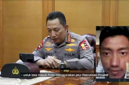 Wujudkan Mimpi Teuku Tegar Atlet Peraih Emas PON Jadi Polisi, Kapolri: Masuk Polisi Semuanya Gratis