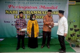 Pererat Tali Silaturahmi dengan Para Alumni, SMP Perguruan Islam Gelar Maulid Nabi