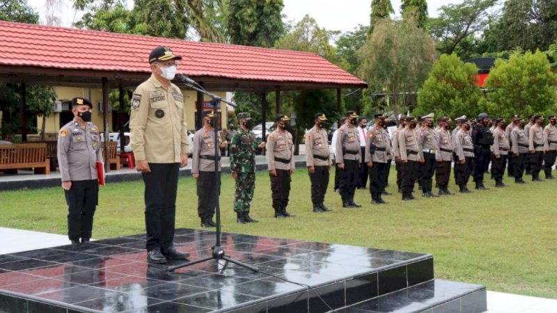 Intelijen Prediksi Potensi Kerawanan, Ratusan TNI-Polri Dikerahkan Amankan Pilkades di Jeneponto