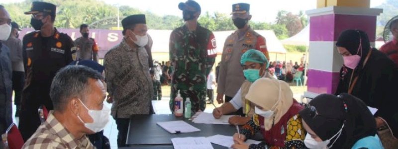 Enrekang Jadi Kabupaten Penyelenggara Vaksinasi Covid-19 Terbaik Tingkat Nasional