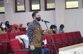 Camat Tamalanrea Hadiri Rakor Pelaporam Kesiapan Posko Covid 19 di Tingkat Kecamatan