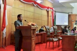 Bahas 3 Ranperda, Wabup Sidrap Sampaikan Jawaban Bupati atas Pandangan Umum Fraksi DPRD