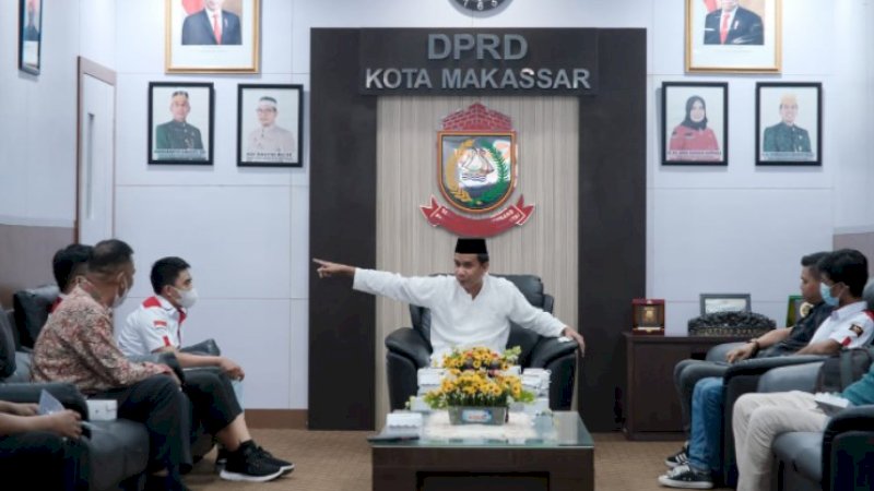 Terima Lakin, Ketua DPRD Makassar Dorong Ornop Berkontribusi terhadap Pemerintahan Bersih