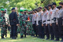 Besok Presiden Jokowi Kunker ke Jeneponto, TNI-Polri Gelar Apel Pasukan