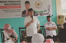 Rapat di Desa, Tamsil Linrung dan Muzayyin Arif Galang Dukungan Amandemen UUD 1945