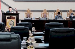 DPRD Makassar Gelar Paripurna APBD 2022, Wali Kota Diwakili Sekkot