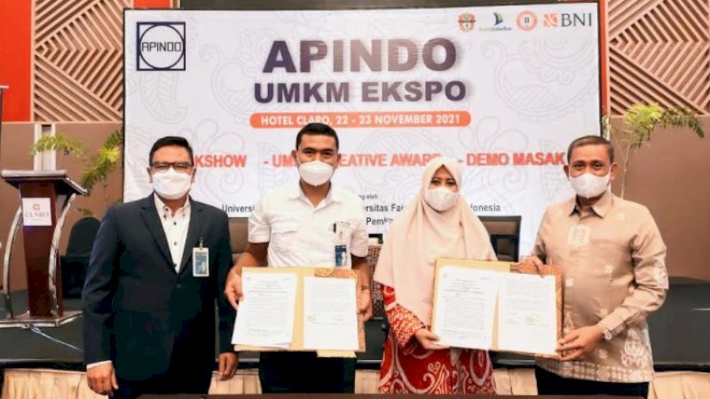 Amran Mahmud Paparkan Sejumlah Kerja Nyata di Apindo UMKM Expo 2022