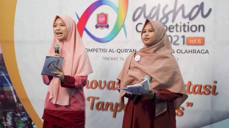 Sekolah Putri Darul Istiqamah (Spidi) menggelar pembukaan Aqsha Competition 2021 Vol. 6, Selasa (23/11/2021).