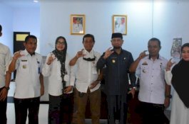 Dinas Kominfo Sidrap Terima Kunjungan Anggota Komisi Informasi Sulsel