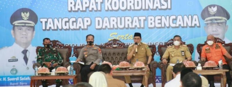 Posko Terintegrasi Pemkab Barru Disiagakan Tanggap Bencana