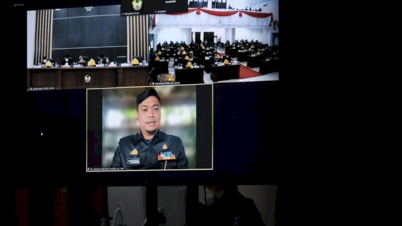 Delapan Fraksi DPRD Gowa Setuju Ranperda APBD 2022 Dibahas ke Tahap Selanjutnya
