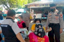 Cegah Penyebaran Covdi 19, Polsek Biringkanya Gencarkan Vaksinasi