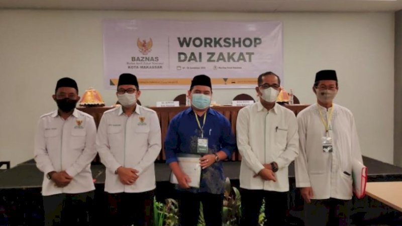Baznas Makassar Gelar Workshop Dai Zakat, Ingatkan Potensi Bahaya bagi Orang Mampu