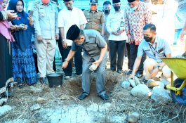 Peletakan Batu Pertama Pembangunan Masjid Al-Hafizh Palopo