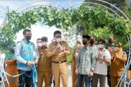 Akses Jalan Desa Lampoko Depan PLTU Barru Kembali Mulus