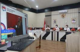 Dibuka Ketua KPK, Bupati Barru Ikuti Seminar Nasional Transformasi Perizinan Berbasis Risiko